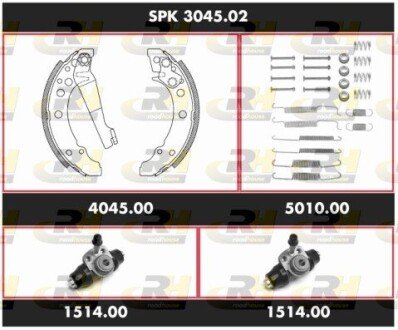 Гальмівний комплект ROADHOUSE SPK 3045.02