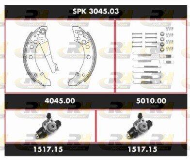 Тормозной комплект ROADHOUSE SPK 3045.03