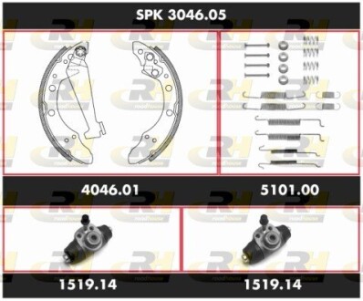 Тормозной комплект ROADHOUSE SPK 3046.05