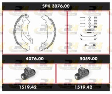 Гальмівний комплект ROADHOUSE SPK 3076.00