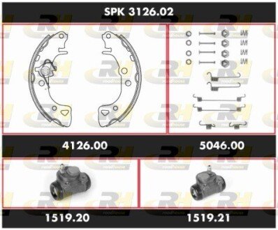 Гальмівний комплект ROADHOUSE SPK 3126.02