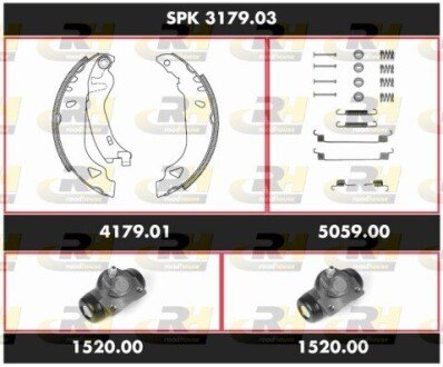 Тормозной комплект ROADHOUSE SPK 3179.03