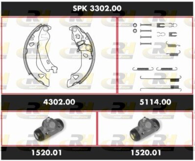 Тормозной комплект ROADHOUSE SPK 3302.00