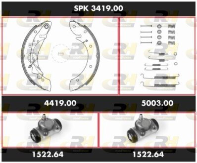 Гальмівний комплект ROADHOUSE SPK 3419.00