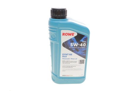 Олива моторна HIGHTEC SYNT RS DLS SAE 5W-40 (1 L) ROWE 20307-0010-99 (фото 1)