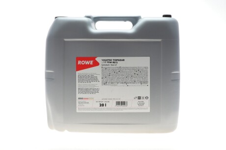 Масло трансмиссионное HIGHTEC TOPGEAR SAE 75W-90 S (20 L) ROWE 25002-0200-99