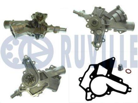 Водяна помпа Opel Astra H/Corsa 1.0-1.4 Dohc RUVILLE 561269E