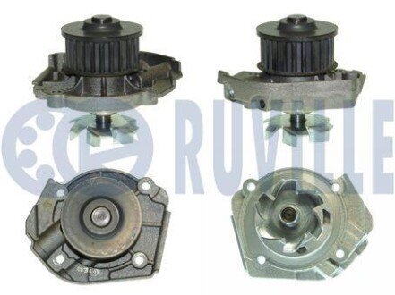 ØT 57.5 Водяна помпа Fiat Punto 1.2i 16v 97-99/ Lancia Y 1.2i 16v 97- RUVILLE 561370