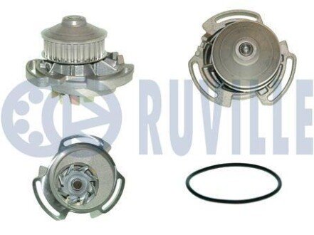 Водяна помпа VW Golf 1,05 1/87- 10/91/1,3i 1/89-7/92/1,4i 10 RUVILLE 56655P