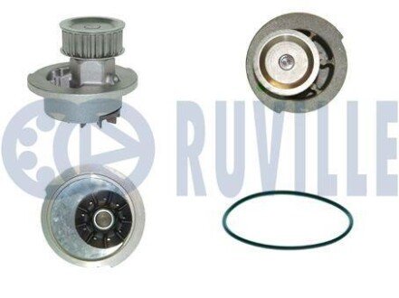 Водяна помпа Opel Astra F/G/Corsa B/Vectra B 1.4 16V/1.6 16V 1993- RUVILLE 56707P