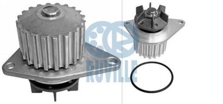 Помпа водяна citroen ax 10/11 86- 14 -93 bx 11/14 89-92zx 11/14/i 91- (ПРОМО) RUVILLE 65901