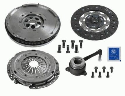 Зчеплення+ маховик AUDI A3, FORD GALAXY I, SKODA FABIA I, OCTAVIA I, VW GOLF IV SACHS 2290 601 005