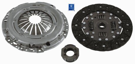 Сцепление VW GOLF III, TRANSPORTER IV 16-1.8-1.9TD-2.0 86-03(стар. номер3000 208 002) (выр-во) SACHS 3000 951 689