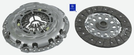 Комплект сцепления MITSUBISHI GRANDIS, LANCER VIII, OUTLANDER II SACHS 3000 951 955