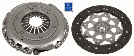 К-кт сцепления Renault Laguna 1.9D/2.0 03.01- SACHS 3000 970 091