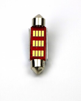 Лампа LED 12V T11 SV8,5-8 11x39 (12LEDs) SHAFER SL4039