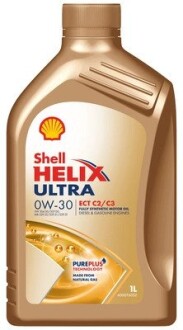 Олива моторна Helix Ultra ECT C2/C3 0W-30 (Каністра 1л) SHELL 550046305 (фото 1)