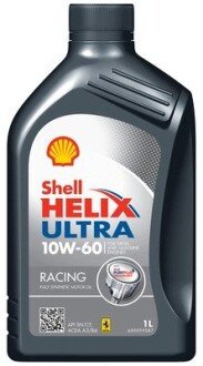 Масло двигателя 4L Helix Ultra Racing 10W60 SHELL 550046314