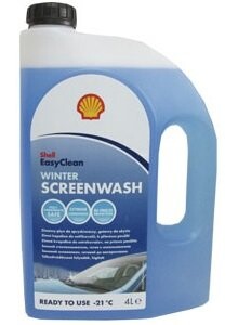 Омивач скла зимовий Winter Screenwash -20°C 4л SHELL AS10A (фото 1)