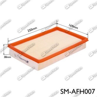 Фільтр повітряний (SPEEDMATE, Korea) SK SPEEDMATE SM-AFH007