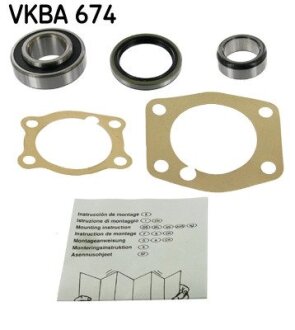 Подшипник колесный SKF VKBA 674