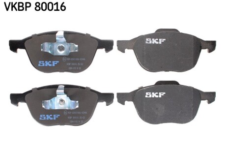 Комплект тормозных колодок SKF VKBP 80016