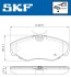 Колодки гальмівні дискові (комплект 4 шт) SKF VKBP 80034 (фото 4)