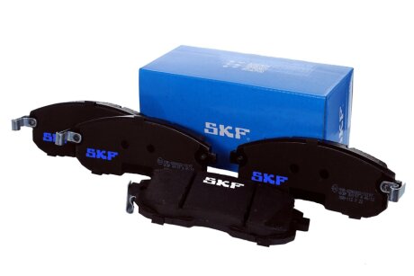 Колодки тормозные дисковые (комплект 4 шт.)) SKF VKBP 80197 A