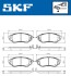 Комплект гальмівних колодок SKF VKBP 80555 A (фото 6)