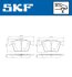 Комплект гальмівних колодок SKF VKBP 90013 (фото 6)