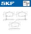 Комплект гальмівних колодок SKF VKBP 90100 A (фото 2)