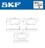 Колодки гальмівні дискові (комплект 4 шт) SKF VKBP 90192 A (фото 2)