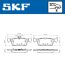 Колодки гальмівні дискові (комплект 4 шт) SKF VKBP 90271 (фото 6)