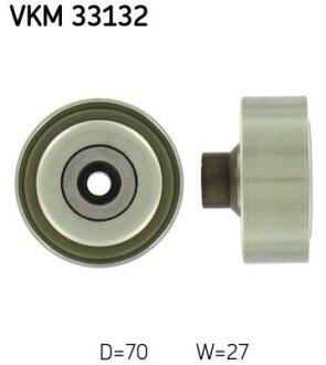 Ролик модуля натяжителя ремня SKF VKM 33132