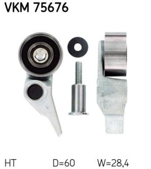 Ролик модуля натяжителя ремня SKF VKM 75676