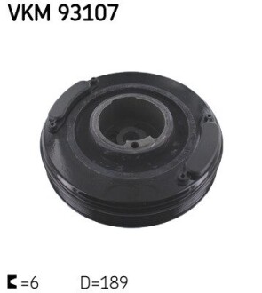 Шкив ремня генератора SKF VKM 93107