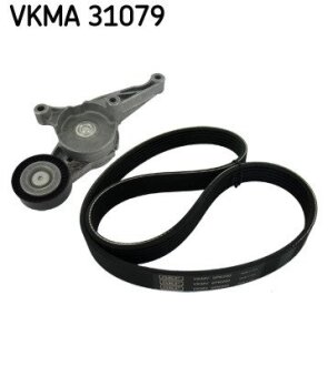 Роликовий модуль натягувача ременя (ролик, ремінь) SKF VKMA 31079