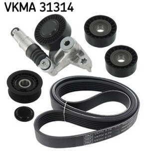 Роликовый модуль натяжителя ремня (ролик, ремень) SKF VKMA 31314