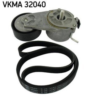 Комплект доріжкового ремня SKF VKMA 32040