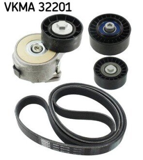 Комплект (ремінь+ролики) SKF VKMA 32201