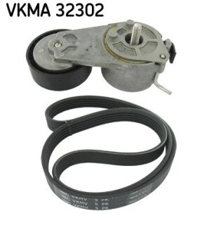 Роликовый модуль натяжителя ремня (ролик, ремень) SKF VKMA 32302