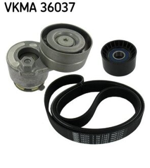 Роликовий модуль натягувача ременя (ролик, ремінь) SKF VKMA 36037