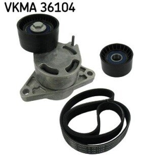 Комплект доріжкового ремня SKF VKMA 36104