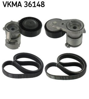 Комплект (ремінь+ролики) SKF VKMA 36148