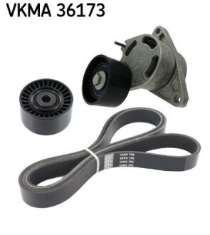 Роликовый модуль натяжителя ремня (ролик, ремень) SKF VKMA 36173