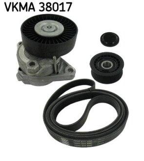 Роликовый модуль натяжителя ремня (ролик, ремень) SKF VKMA 38017