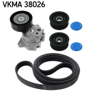 Роликовый модуль натяжителя ремня (ролик, ремень) SKF VKMA 38026