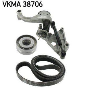 Комплект (ремінь+ролики) SKF VKMA 38706