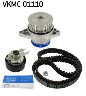 Комплект (ремінь+ролик+помпа) SKF VKMC 01110