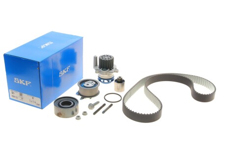 Комплект ГРМ, пас+ролик+помпа SKF VKMC 01255-1